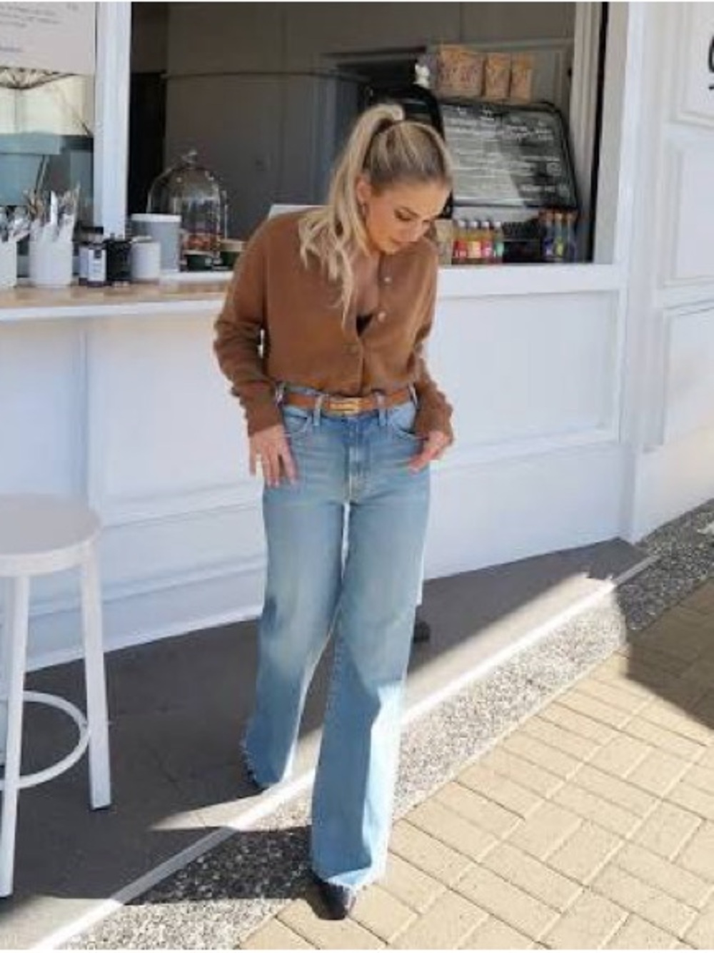 MOTHER
The Roller Fray High-Rise Wide-Leg Jeans Anthropologie